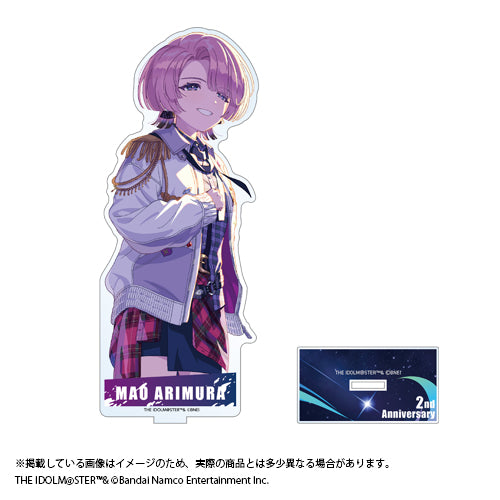 《学园偶像大师》2周年纪念周边 官方亚克力立牌 【有村 麻央】