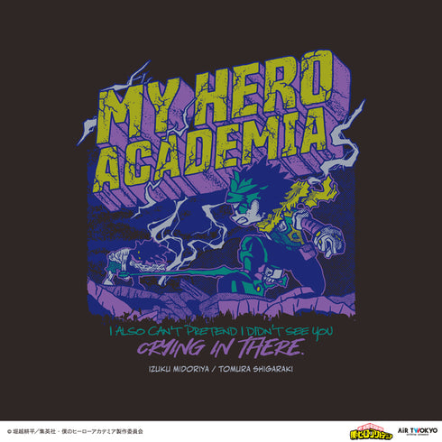 『僕のヒーローアカデミア』アニメ 第1弾 第二次決戦編 シーンイラストTシャツ 3(hopes)