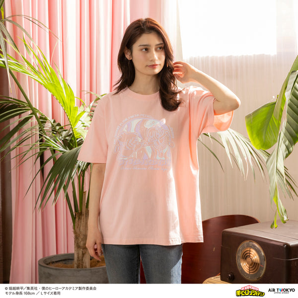 『僕のヒーローアカデミア』アニメ 第1弾 第二次決戦編 シーンイラストTシャツ 4(麗日お茶子&トガヒミコ)