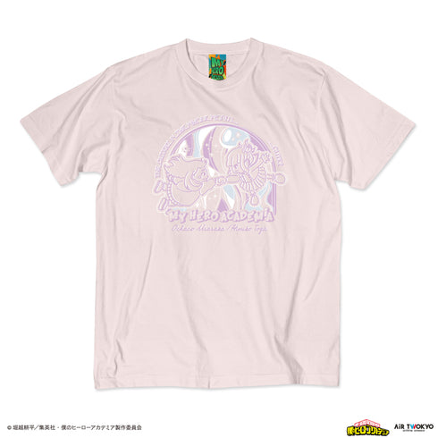 我的英雄学院:第二次决战场景插画 T-Shirt 4 (Reihi Ochako & Togahimiko)
