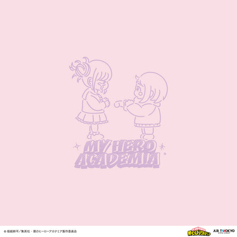 我的英雄学院:第二次决战场景插画 T-Shirt 4 (Reihi Ochako & Togahimiko)