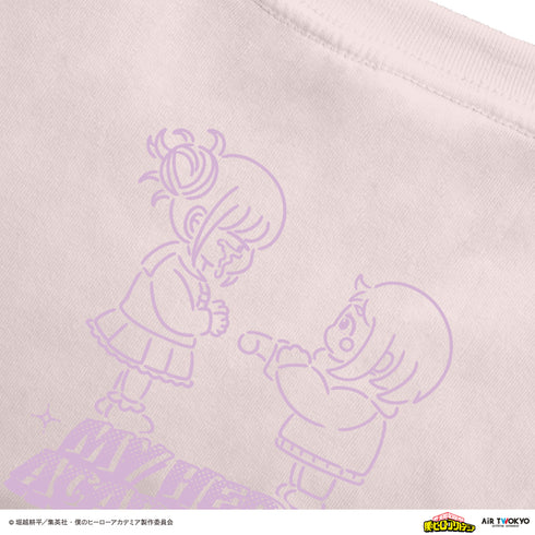 我的英雄学院:第二次决战场景插画 T-Shirt 4 (Reihi Ochako & Togahimiko)