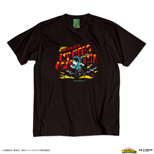 『僕のヒーローアカデミア』アニメ 第1弾 第二次決戦編 シーンイラストTシャツ 7(緑谷出久)
