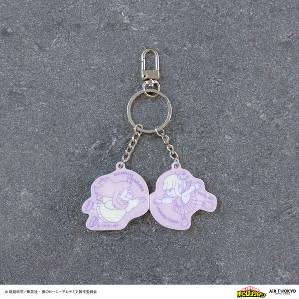 『僕のヒーローアカデミア』アニメ 第1弾 第二次決戦編 マグネットキーホルダー(麗日お茶子&トガヒミコ)