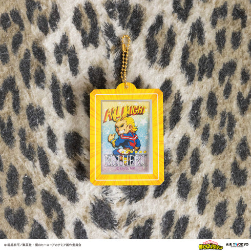 我的英雄学院:动画卷 1,第二次决战,带罐头徽章的钥匙扣。