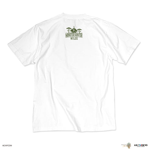 『モンスターハンターワイルズ』シーンイラストTシャツ 2(イャンクック)ホワイト
