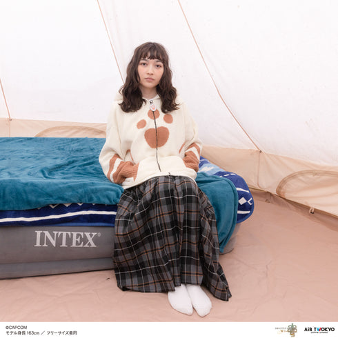 《怪物猎人:野性》艾露熊泰迪睡衣