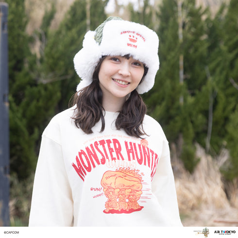 "Monster Hunter: World" Palico-Themed Knit Cap