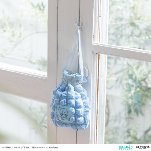 "Freiren: The Funeral" Volume 3: Poko Poko Drawstring Pouch (Himmel)