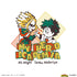 "My Hero Academia" Season 4 Scene Illustration T-Shirt 1 (Izuku Midoriya & All Might)