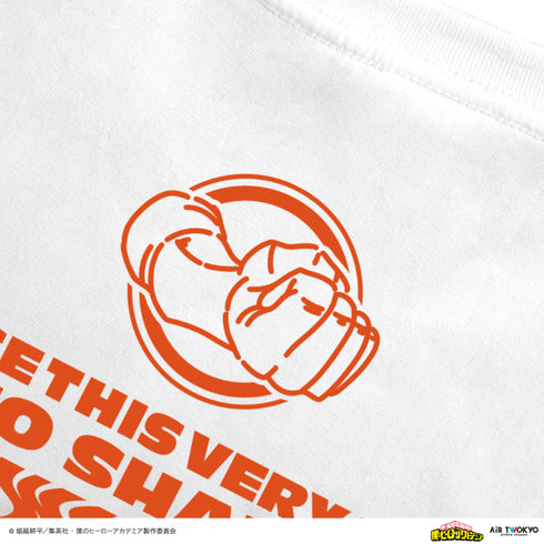"My Hero Academia" Season 4 Scene Illustration T-Shirt 1 (Izuku Midoriya & All Might)