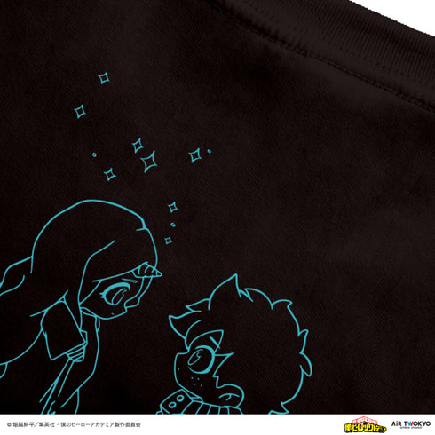 "My Hero Academia" Season 4 Scene Illustration T-Shirt 3 (Izuku Midoriya & Kairi)