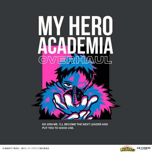 "My Hero Academia" Season 4 Scene Illustration T-Shirt 4 (Overhaul)
