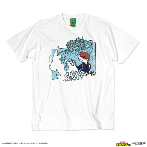 "My Hero Academia" Season 4 Scene Illustration T-Shirt 5 (Shoto Todoroki)