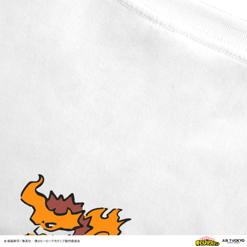 "My Hero Academia" Season 4 Scene Illustration T-Shirt 5 (Shoto Todoroki)