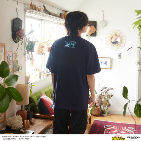 『僕のヒーローアカデミア』第4期 シーンイラストTシャツ 6(トガヒミコ&トゥワイス)