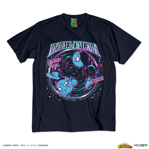 『僕のヒーローアカデミア』第4期 シーンイラストTシャツ 6(トガヒミコ&トゥワイス)