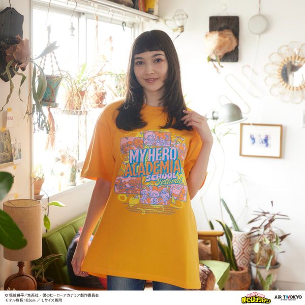 『僕のヒーローアカデミア』第4期 シーンイラストTシャツ7(文化祭)