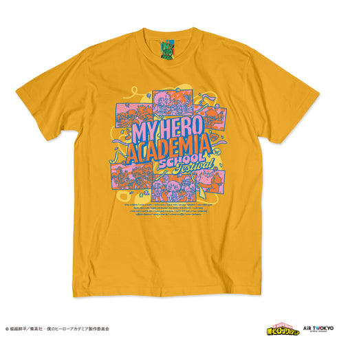 『僕のヒーローアカデミア』第4期 シーンイラストTシャツ7(文化祭)