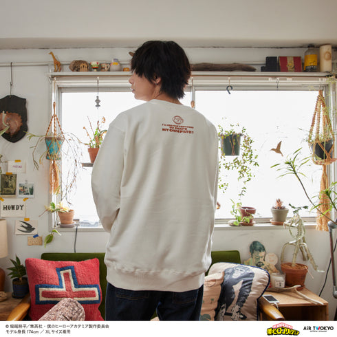 "My Hero Academia" Season 4 Scene Illustration Sweatshirt 2 (Izuku Midoriya & Kairi)