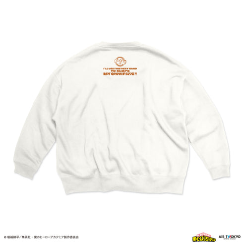 "My Hero Academia" Season 4 Scene Illustration Sweatshirt 2 (Izuku Midoriya & Kairi)