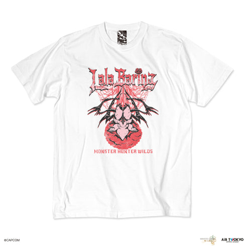 『モンスターハンターワイルズ』第2弾 シーンイラストTシャツ 1(ラバラ・バリナ)ホワイト