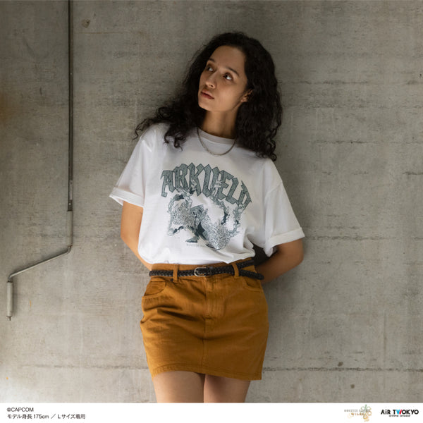 『モンスターハンターワイルズ』第2弾 シーンイラストTシャツ 5(アルシュベルド)ホワイト