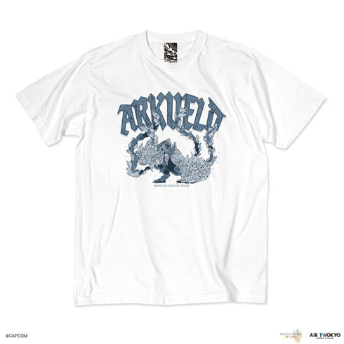 『モンスターハンターワイルズ』第2弾 シーンイラストTシャツ 5(アルシュベルド)ホワイト