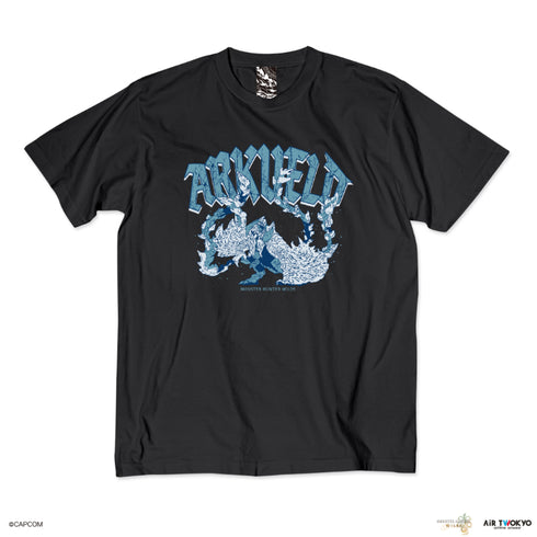『モンスターハンターワイルズ』第2弾 シーンイラストTシャツ 5(アルシュベルド)スミ