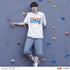 『ドラゴンボール』DRAGON BALL GT シーンイラストTシャツ 1(孫悟空)フェードホワイト