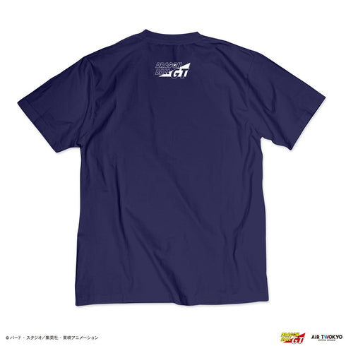『ドラゴンボール』DRAGON BALL GT シーンイラストTシャツ 5(パン・ギル)フェードパープル