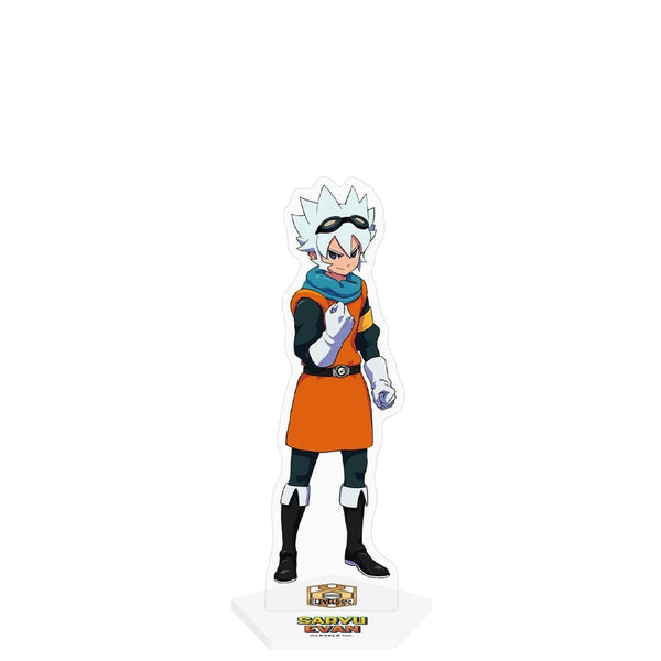 『イナズマイレブン 英雄たちのヴィクトリーロード』キャラクターアクリルスタンド サリュー・エヴァン (歴代ボス集合イラスト)