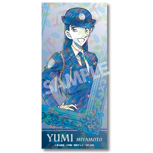 "Detective Conan" Pencil Art Ticket-Style Card Collection by Yumi Miyamoto
