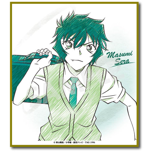 "Detective Conan" Pencil Art Mini Color Postcard Collection Vol. 3: Masumi Sera