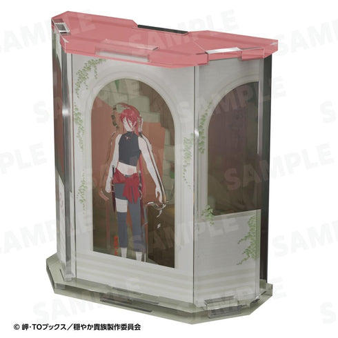 A gentle aristocrat's idea of a vacation." Show Window Style Acrylic Stand Eleven