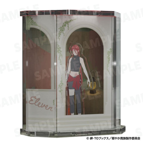 A gentle aristocrat's idea of a vacation." Show Window Style Acrylic Stand Eleven