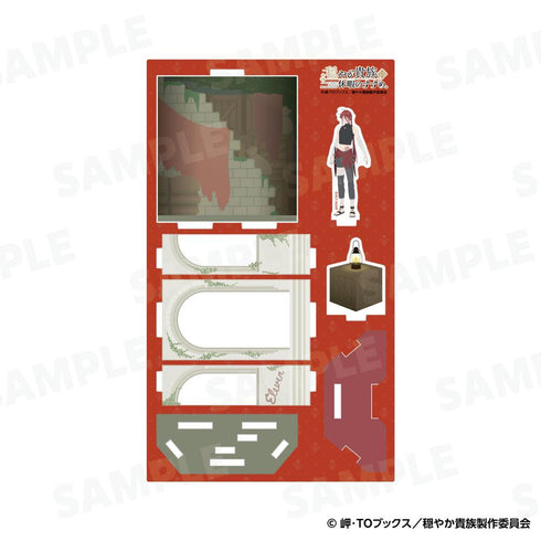 A gentle aristocrat's idea of a vacation." Show Window Style Acrylic Stand Eleven