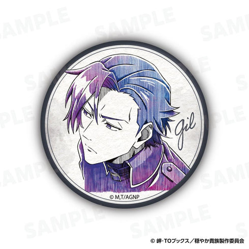 The Gentle Aristocrat's Vacation Recommendation. Can badge Jill Pencil Art Ver.