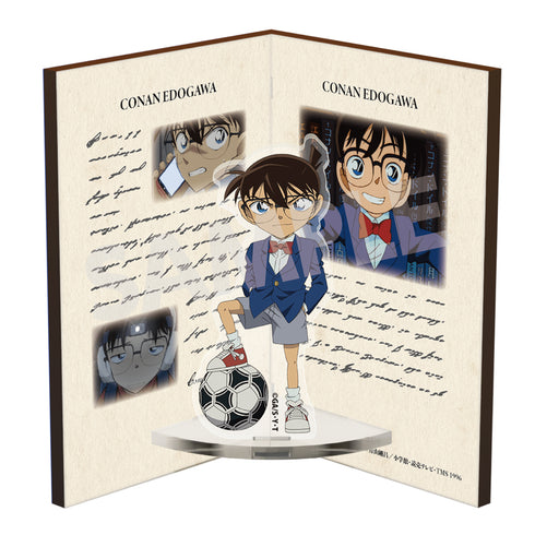 "Detective Conan" Book-Shaped Acrylic & Wood Stand Vol. 2: Conan Edogawa
