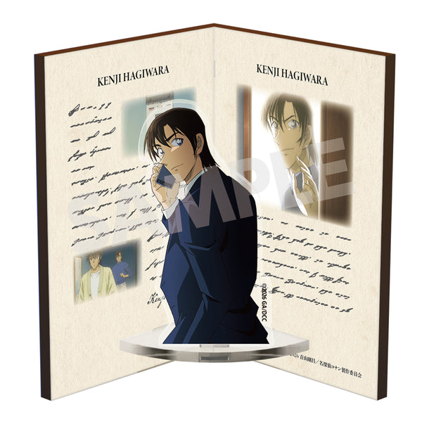 《名偵探柯南:公路上的墮天使》書本造型壓克力&木製展示架 萩原研二