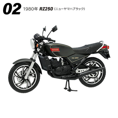 『ヴィンテージバイクキット』【食玩】1/24スケールモデル Vol.11 Yamaha RZ250/350【BOX】【202409再販】