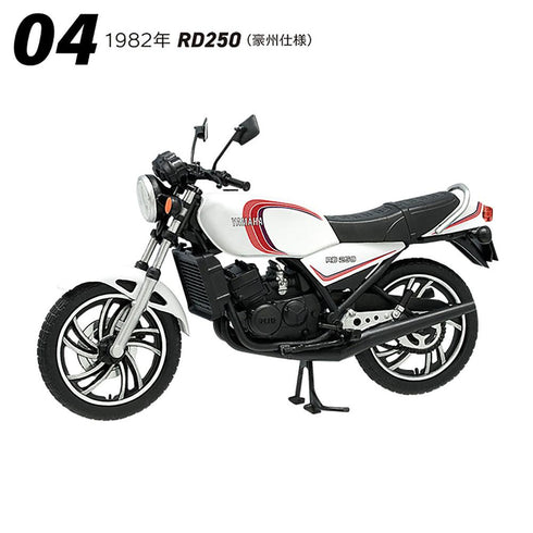 『ヴィンテージバイクキット』【食玩】1/24スケールモデル Vol.11 Yamaha RZ250/350【BOX】【202409再販】