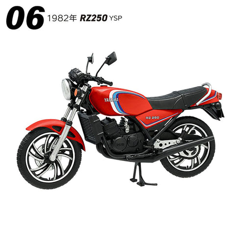 『ヴィンテージバイクキット』【食玩】1/24スケールモデル Vol.11 Yamaha RZ250/350【BOX】【202409再販】