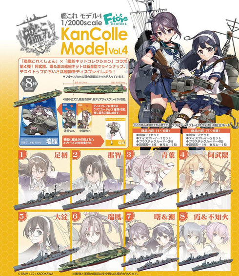 『艦これ』【食玩】1/2000 モデル4【BOX】【202411再販】