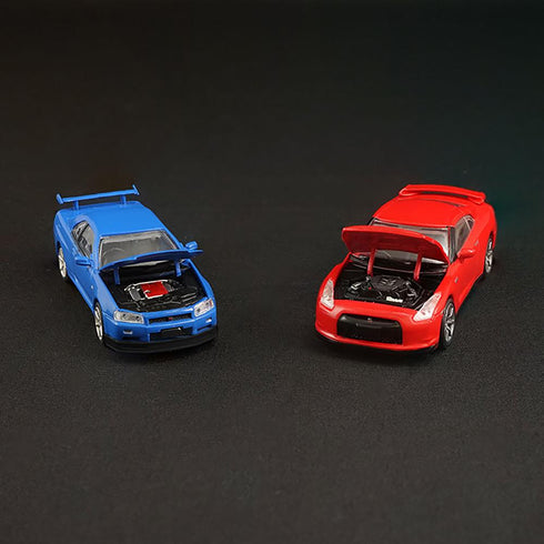 『日本名車倶楽部』【食玩】1/64 16 NISSAN GT-Rセレクション【BOX】【202501再販】