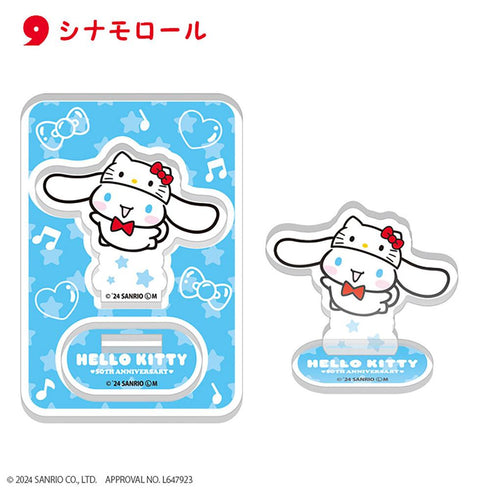 『ハローキティ』【食玩】HELLO KITTY 50TH ANNIVERSARY アクリルスタンド【BOX】【202411再販】