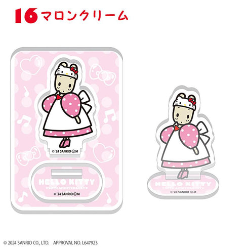 『ハローキティ』【食玩】HELLO KITTY 50TH ANNIVERSARY アクリルスタンド【BOX】【202411再販】