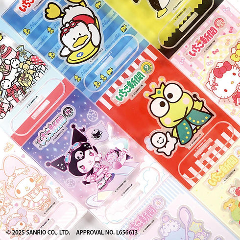 『サンリオキャラクターズ』【食玩】いちご新聞50TH アクリルスタンド【BOX】