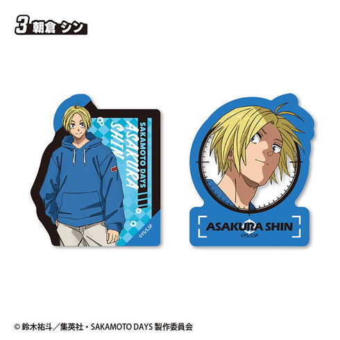 『SAKAMOTO DAYS』【食玩】Wダイカットクリアステッカー【BOX】