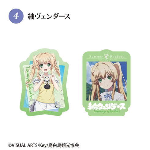 『Summer Pockets』【食玩】Wダイカットクリアステッカー【BOX】